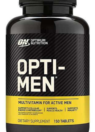 Мультивитамины для мужчин optimum nutrition opti-men 150 таблеток usa(486501)