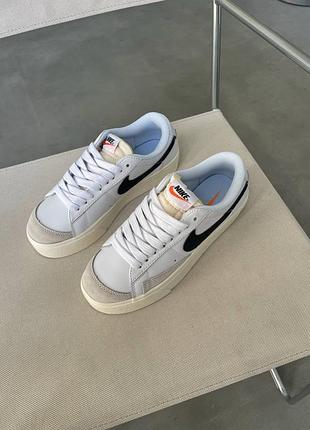 Nike blazer low platform premium