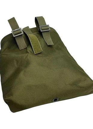 Подсумок для сброса оливковых магазинов molle 30х30 см - компактный подсумок с вентиляцией для разгрузок ve-33
