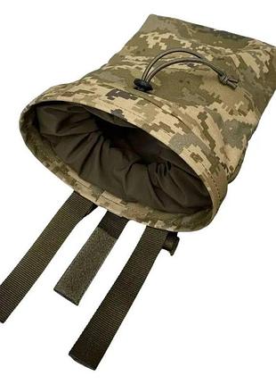 Подсумок для сброса магазинов molle 30х30 см компактный универсальный с вентиляцией ve-33