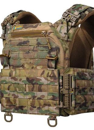 Плитоноска warmor gen.3 pro для баллистических пластин 27х33 тактическая для защиты в экстремальных усло dr-11