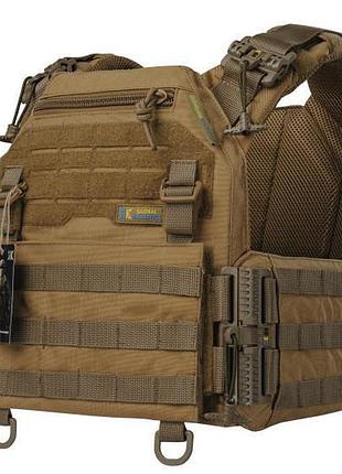 Плитоноска warmor gen.3 pro для балістичних пластин 27х33 тактична для військових з системою m.o.l.l.e dr-11