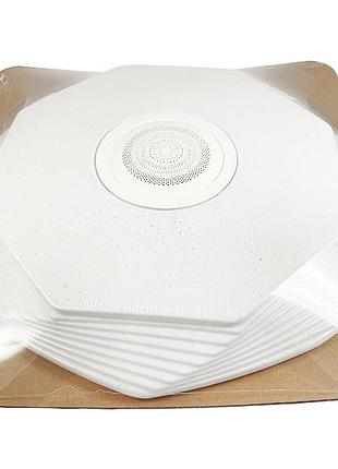 Светильник светодиодный накладной 70w 3000-6000k с д/у муз. bt app smart (sml-r46-70-m-rgb) biom