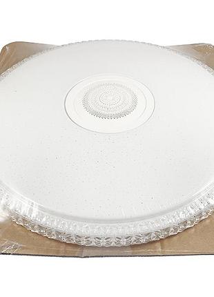 Светильник светодиодный накладной 70w 3000-6000k с д/у муз. bt app smart (sml-r47-70-m-rgb) biom