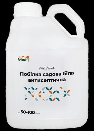 Побілка садова біла антисептична whitewash, 2 л