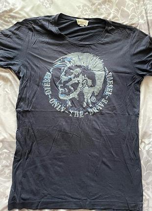 Футболка чоловіча diesel "only the brave" s