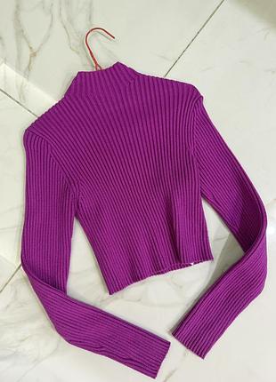 Гольф в рубчик zara