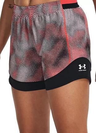 Женские спортивные шорты shorts under armour ua w s ch. pro short prnt-red