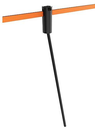 Светодиодный трековый светильник aeroline yz1816 48v 2w 4000к 18° 12*400мм черный цвет ledua