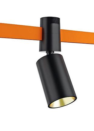 Світлодіодний трековий світильник aeroline yz1806 48v 15w 4000к 24° чорний колір ledua