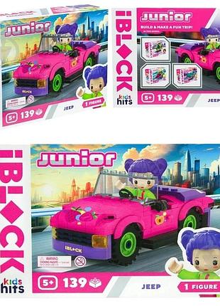 Конструктор iblock junior kids hits джип