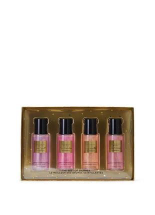 Подарочный набор спреев victoria’s secret shimmer mist discovery gift set