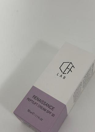 Ceflab renaissance peptilift cream пептидний крем денний spf 30