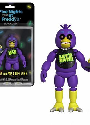 Фігурка funko chica and mr cupcake five nights at freddy's (fnaf)/фнаф чика та містер кекс фанко поп 15 см