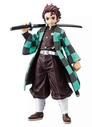 Фигурка тандзиро камадо истребитель демонов demon slayer tanjiro kamado 16 см убийца демонов