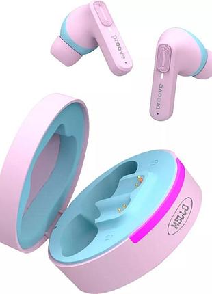 Беспроводные наушники proove mello tws with anc (app) (cotton candy)