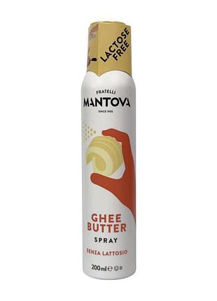 Олія mantova гхі у спреї без лактози ghee butter spray senza lattosio, 200 мл