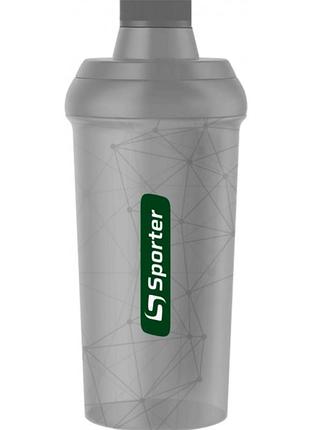 Шейкер shaker bottle 700 ml sporter silver