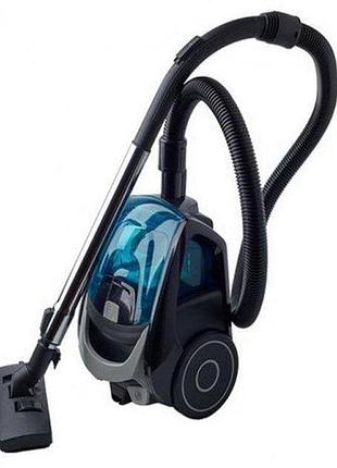 Колбовый пылесос rainberg rb-652b циклонного типа 2.5l 2500w с моющимся пылесборником