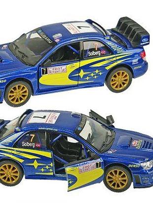 Машинка kinsmart "subaru impreza wrs" kinsmart (10159)