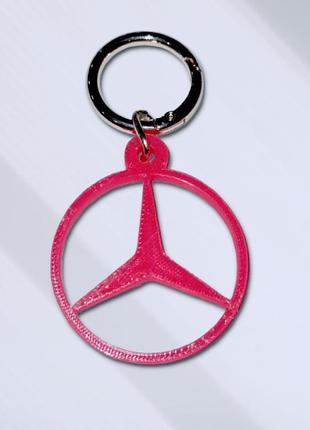 Брелок mercedec 5х5см 3d