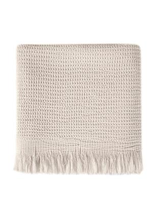 Полотенце lotus home - rius natural бежевый 50*100