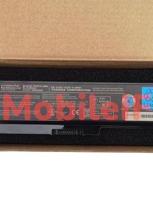 Акумулятор батарея toshiba satellite c655, l645, pabas228, pa3817u-1brs, pa3818u-1brs, pa3819u-1brs/bas, 4200mah, 48wh, original