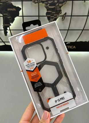 Броньований чохол iphone 15 pro з magsafe armorhex, протиударний чохол на iphone 15 pro з magsafe