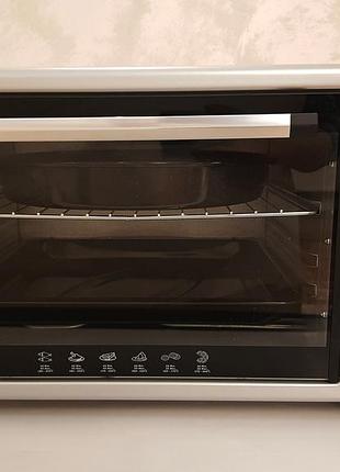 Духовка электрическая печь asel af-40-23 grey 40l