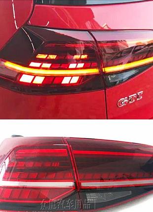 Задні led ліхтарі (2012-2017, 2 шт) для volkswagen golf 7/e-golf рр