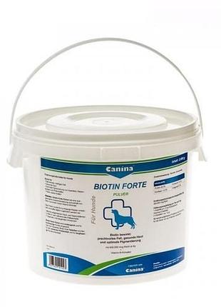 Canina biotin forte 2000г (600 таблеток) интенсивный курс для шерсти собакам (безкоштовна доставка)