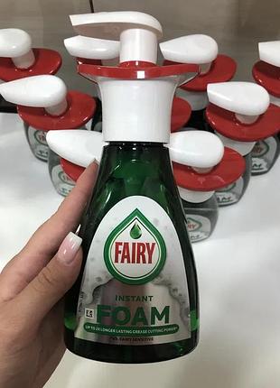 Засіб для миття посуду активна піна з дозатором 350 мл тм fairy