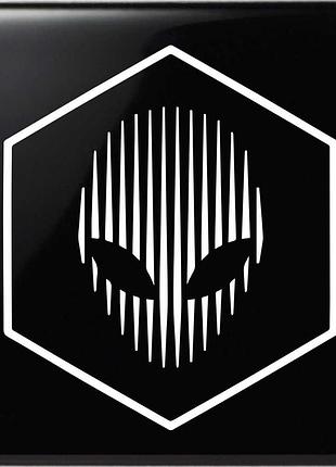 Наклейка сбс 412 отдельный полк безпилотных систем «nemesis» (412 оп бпс) белый, 20х18см