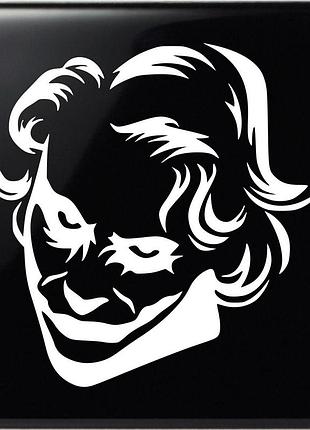 Наклейка джокер joker белый, 55х53 см