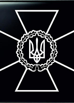 Наклейка на авто крест дпсу 35х35 см