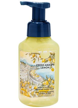 Мило-пінка для рук bath&body works fresh amalfi lemon foaming soap
