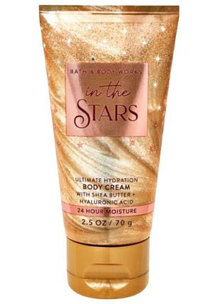 Парфюмированный крем для тела bath & body works in the stars travel body cream 70 г