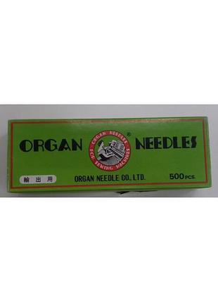 Иглы "organ needles" dcх1 100/16 швейные бытовые