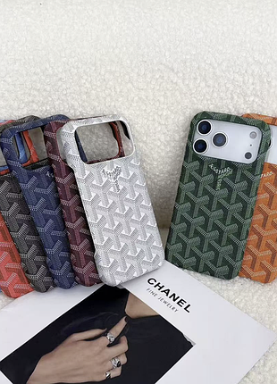 Apple goyard case｜17｜17pro｜17pro max｜чохол