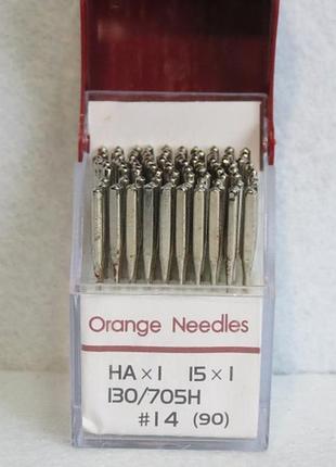 Иглы organ needles hax1 №80