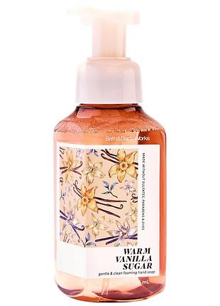 Мыло-пенка для рук bath & body works warm vanilla sugar foaming soap 259 мл