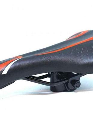 Седло спортивное с красной полоской ty-sd-7115 тм kelb.bike