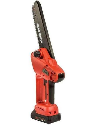 Пила цепная аккумуляторная 18в 2аг 8 (20см) akz 1820-1n kit тм vitals