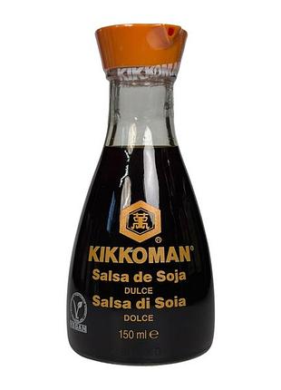 Соус соевый kikkoman сладкий salsa di soia dolce, 150мл