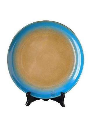 Тарелка 20см десертная helen blue brown тм losk