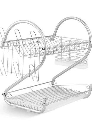Сушарка 55x25,5x39,5см 2-х ярусна eb-2109 тм edenberg