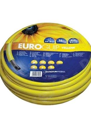 Шланг для поливу 3/4 (30м) euro guip yellow (бухта) tm tecnotubi