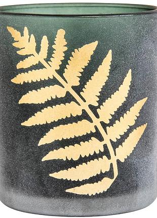 Подсвечник "золотые листья", 10 см elisey