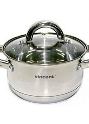 Кастрюля d=24см 5,9л (vc-3167-24) тм vincent
