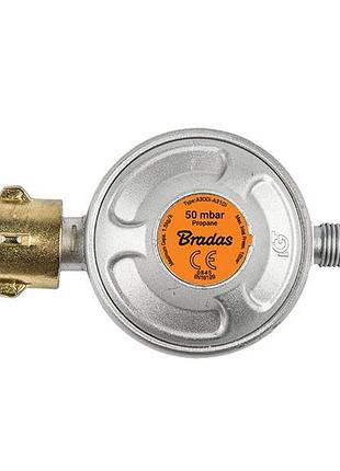 Редуктор bradas 50 mbar (klf під руку на різьбу) rga310002 код: 010612